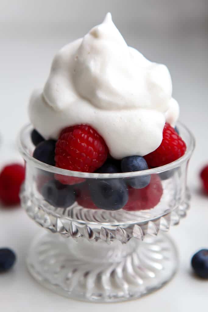 Aquafaba Whipped Cream